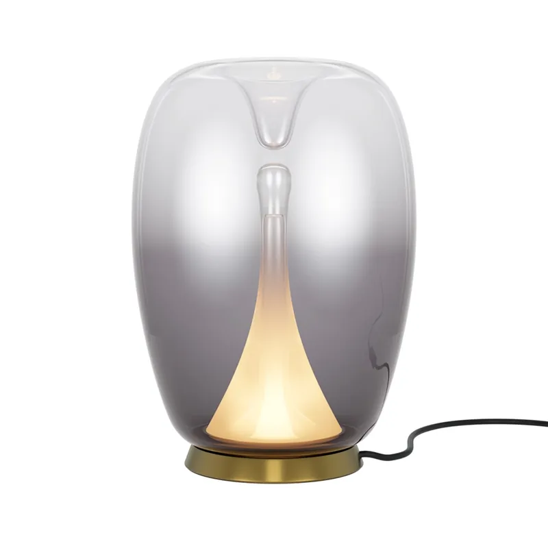 SPLASH - Lampe de table design en verre LED intégrée