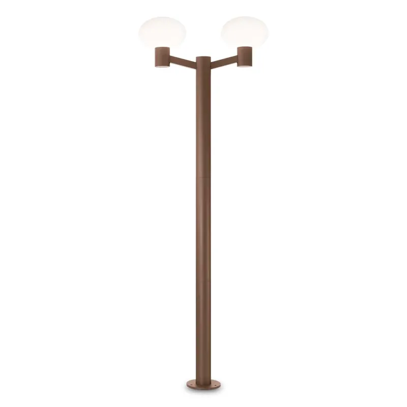CLIO - Lampadaire extérieur en alu et diffuseur ABS