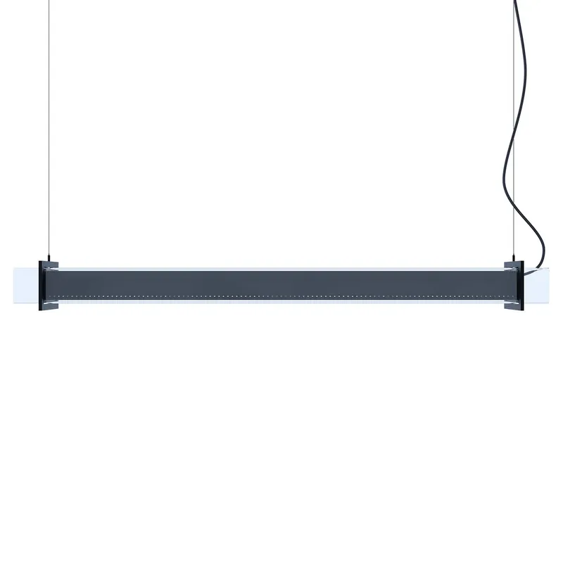 QUADRATUBE P2 - Lustre LED tube design carré industriel