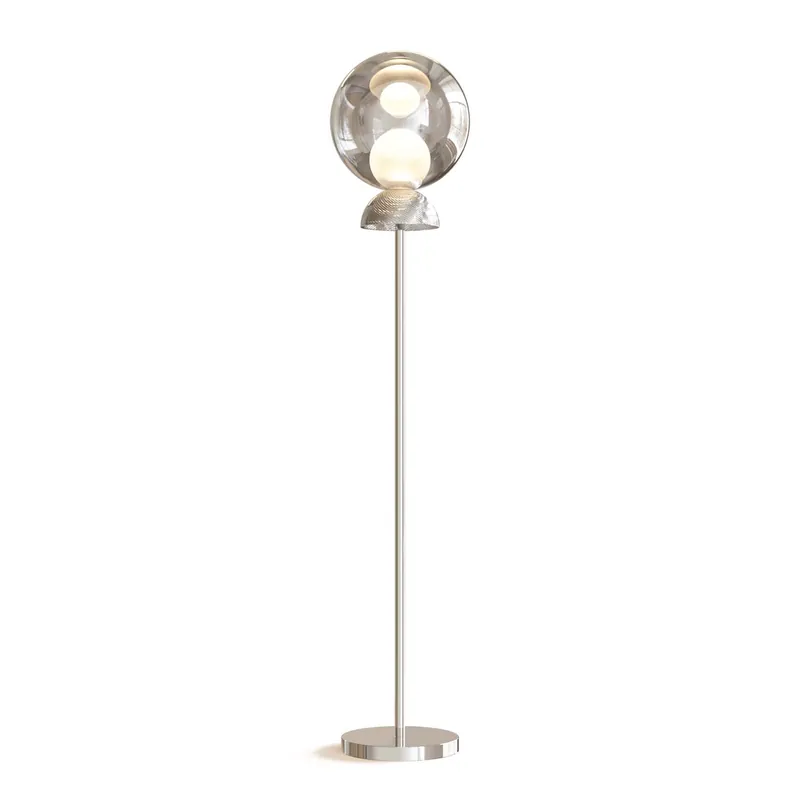 Charm - Lampadaire sur pied luxueux en verre moderne
