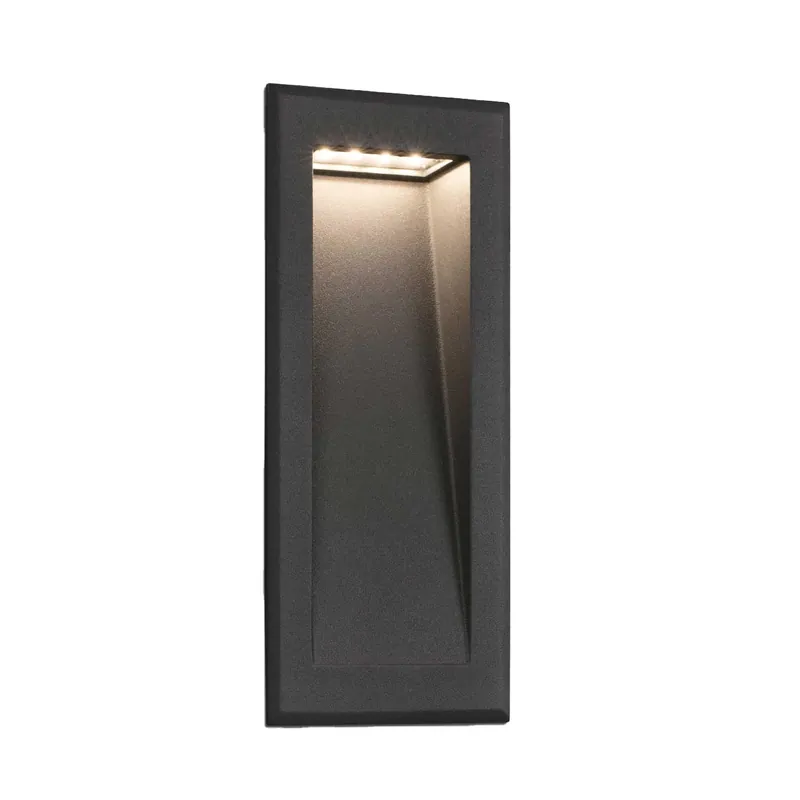 Soun - Applique murale encastré en acier led design moderne