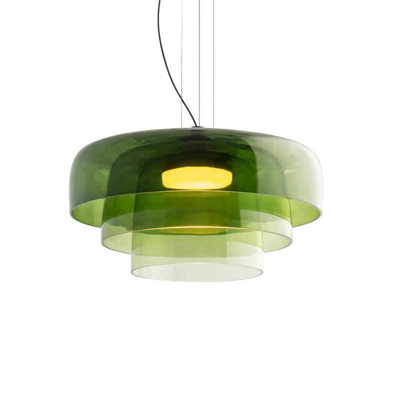 Levels 3 - Suspension en verre design pour salon