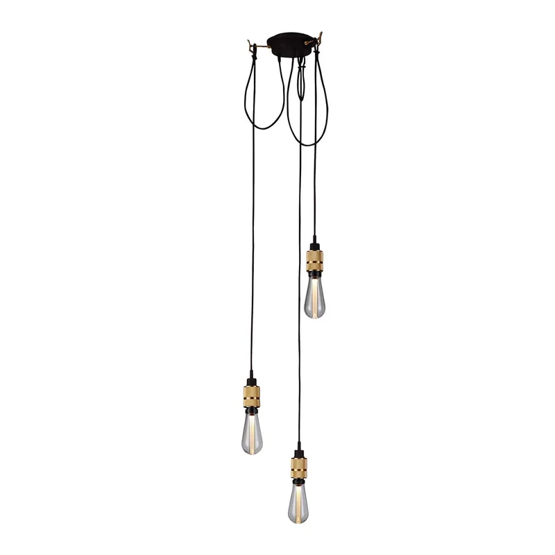 Hooked 3.0 Nude - Lustre métal design pour salle à manger industrielle