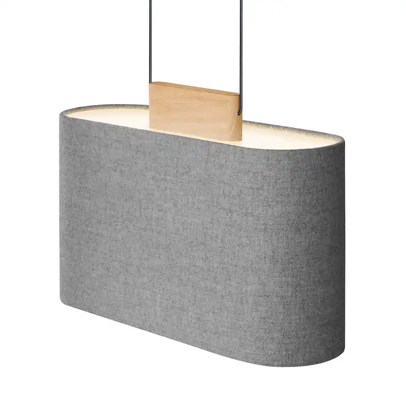 Belmont - Suspension design en tissu pour salon contemporain