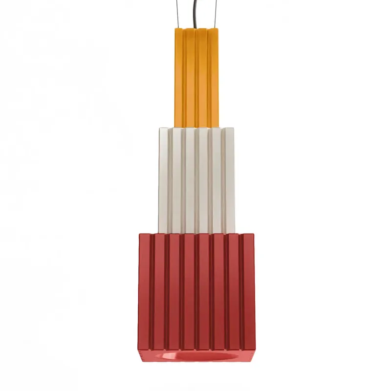 Metra - Suspension design contemporain en céramique pour cuisine