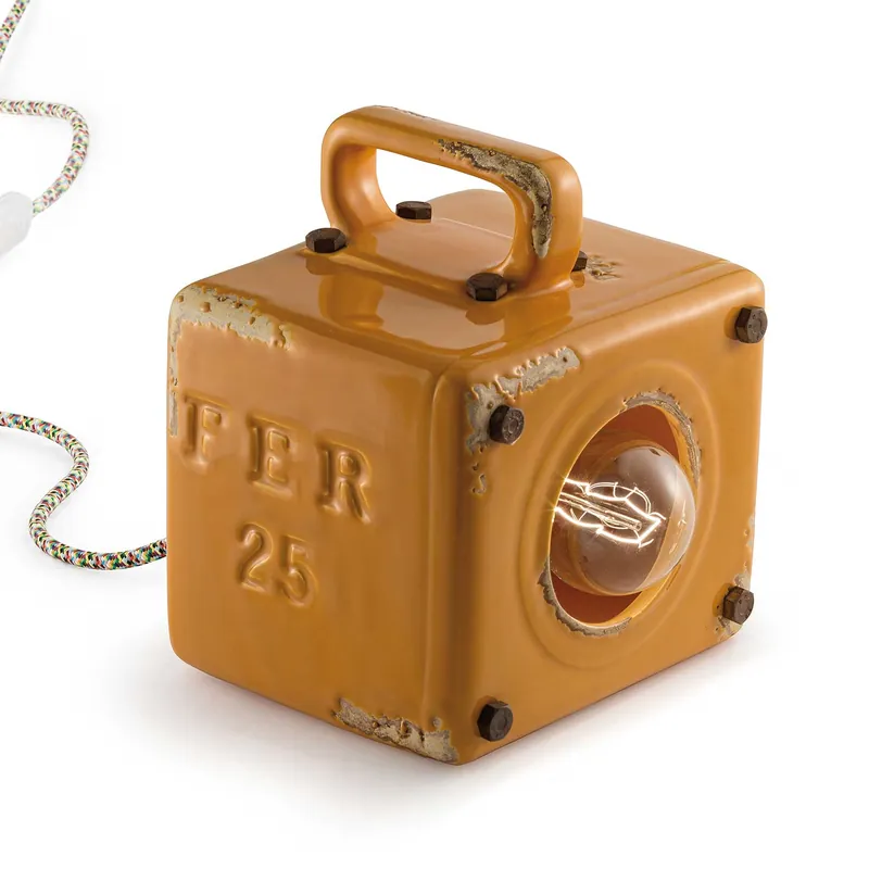 Industrial - Lampe de table design retro industriel pour salon