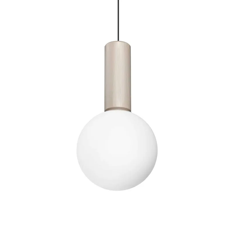 Odeon - Suspension boule en verre design pour chambre