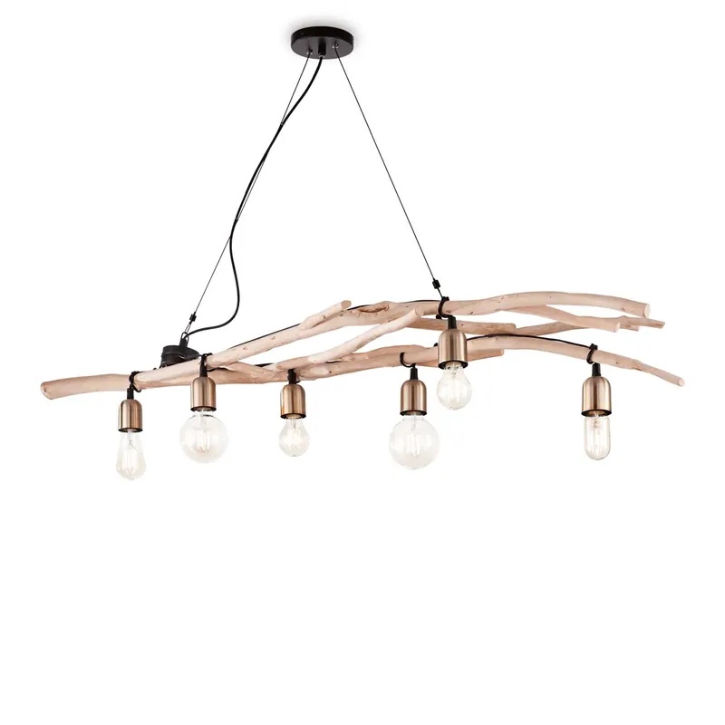 Driftwood - Suspension en bois flotté pour intérieur cosy