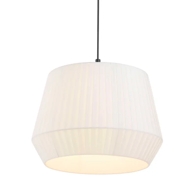 Dicte - Suspension tissu design contemporain pour salon