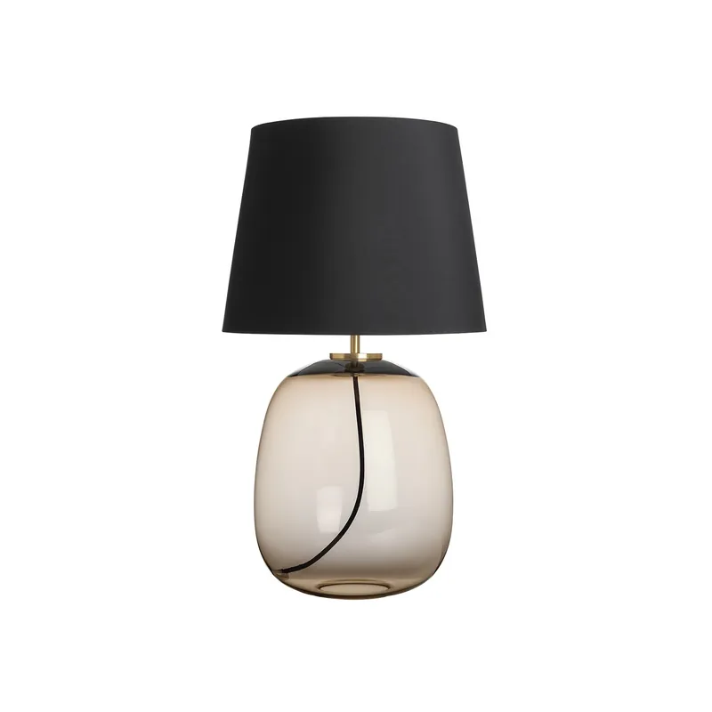 AUSTRA - handgefertigte Tischlampe aus mundgeblasenem Glas für Wohnzimmer