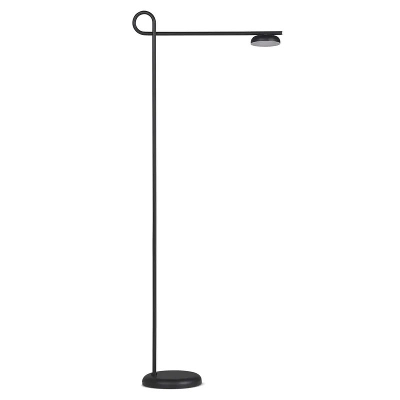 SALTO - Design Schreibtisch-Stehlampe, schwarz oder lachsfarben