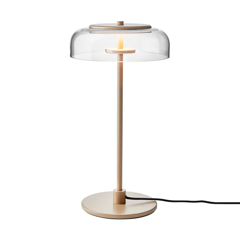 BLOSSI - Luxuriöse elegante und design Glas Schreibtischlampe