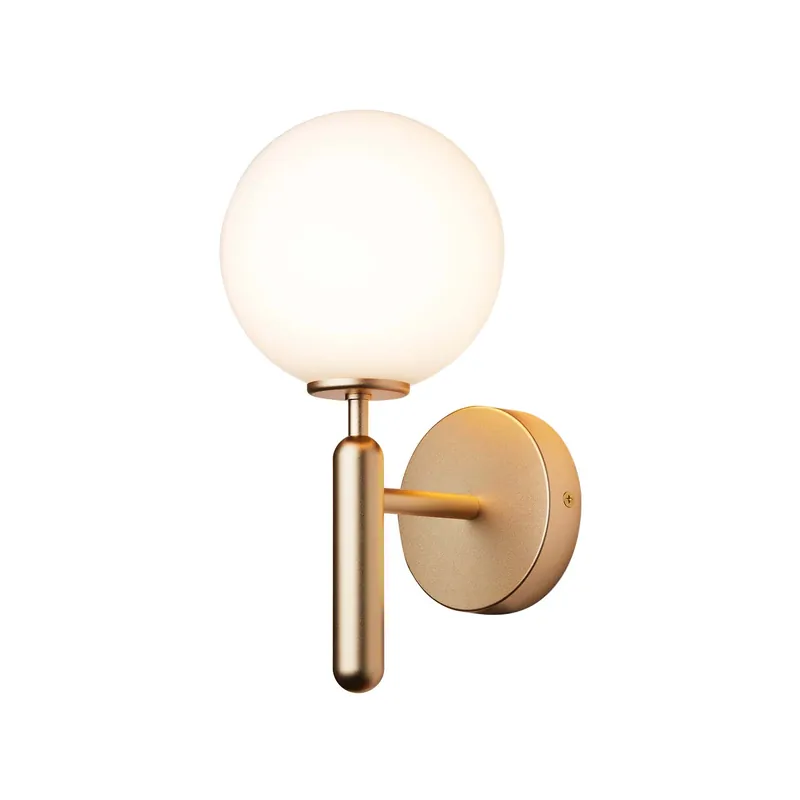 MIIRA Opal Wand - elegante hochwertige Wandleuchte, schwarz oder goldfarben