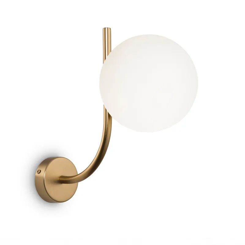 RENDEZ VOUS - Art déco Wandlampe gold mit Glaskugeln