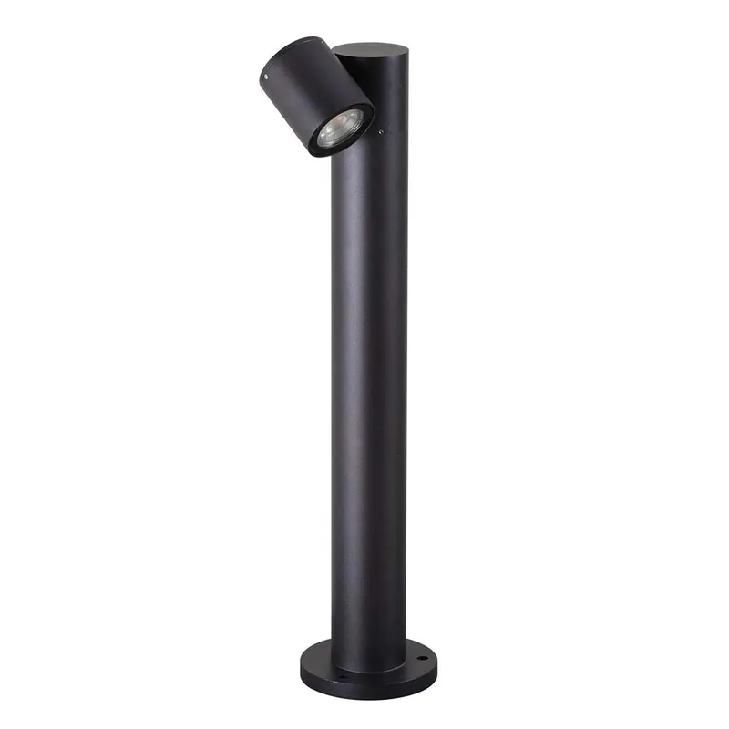 WALL STREET - schwarze Außenstrahlerlampe, wasserdicht und designorientiert
