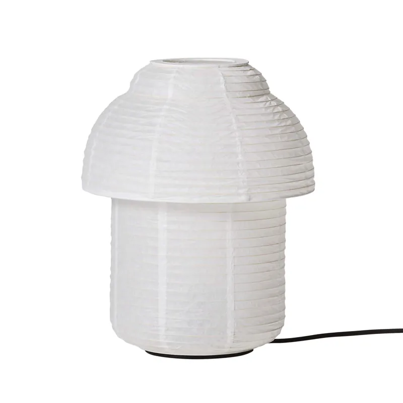 PAPIER - Nachttischlampe aus weißem Papier für Zen-Schlafzimmer