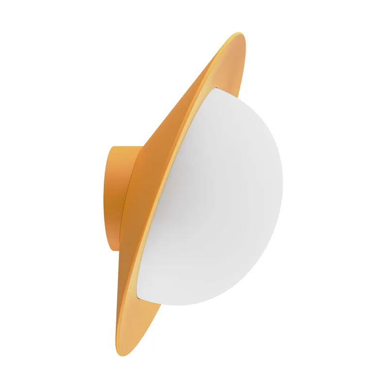 ALLEY - Design und farbige Wandlampe in Scheibenform