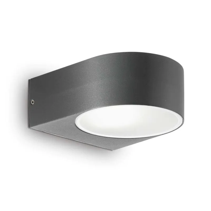 IKO - Minimalistische Wandleuchte aus Aluminium für den Außenbereich