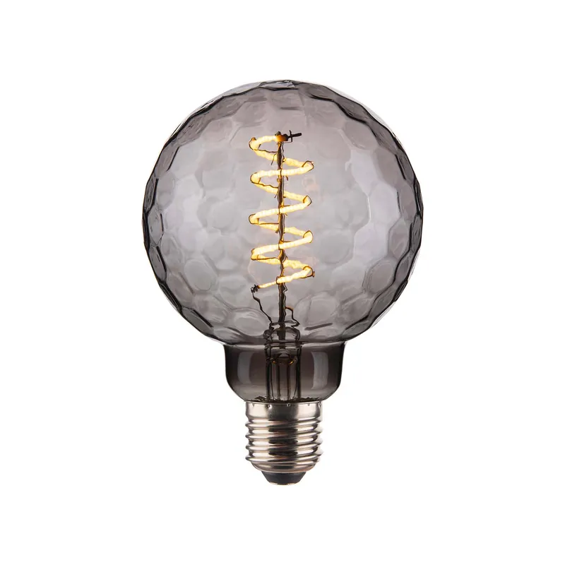 Geo - LED-Glühbirne E27 Design Hammereffekt