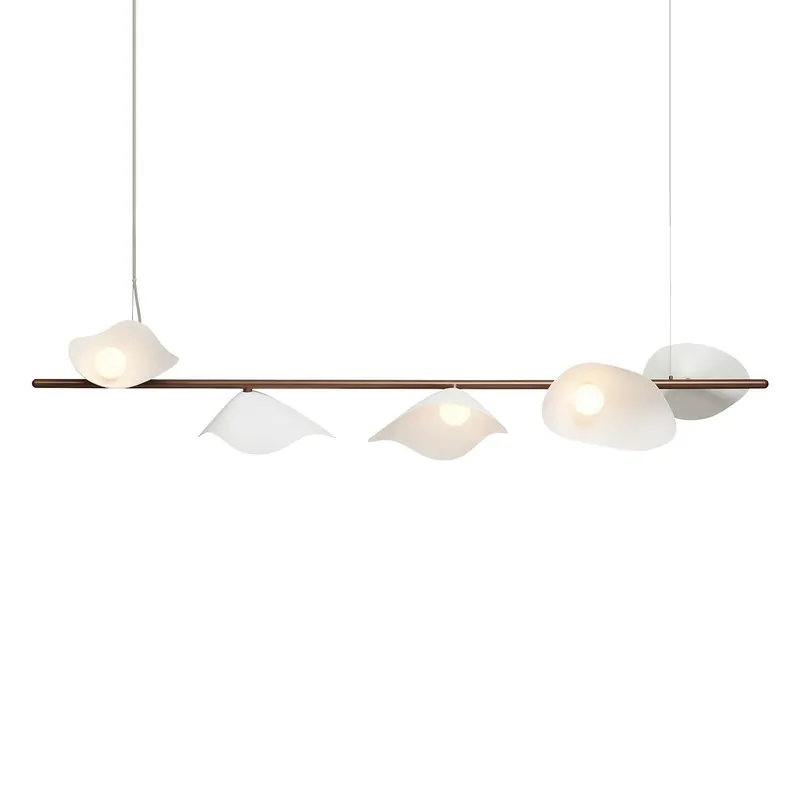 FLORII 5 - Design Hängeleuchte mit Zweigen und Blütenblättern