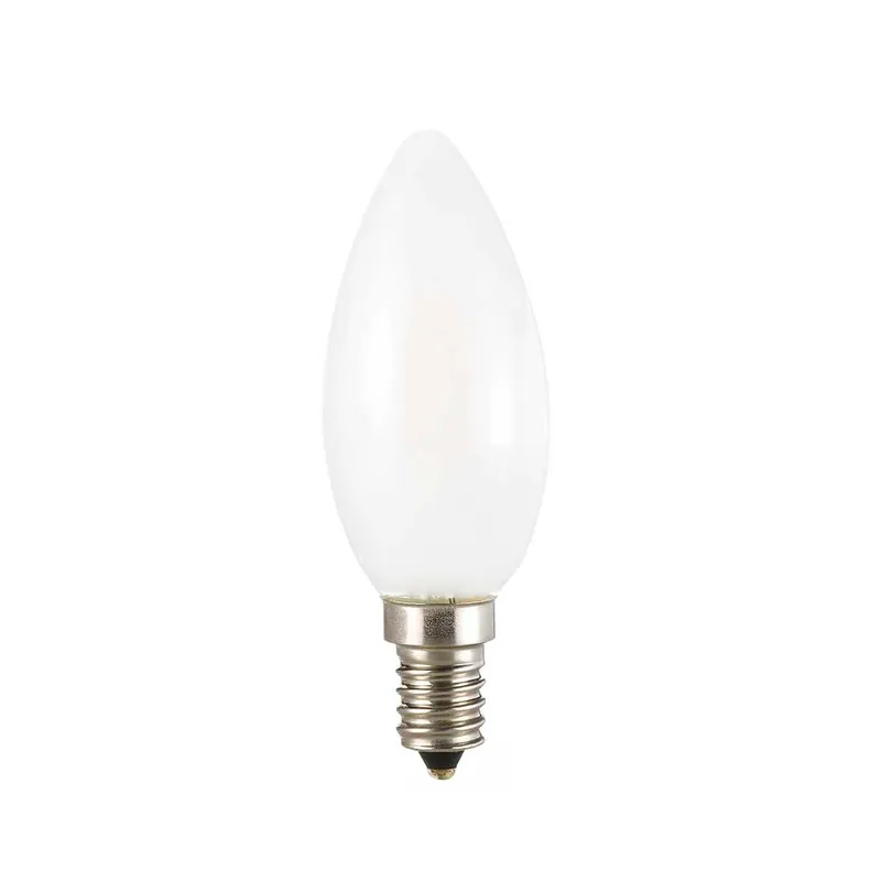Set mit 10 E14 LED ovalen opaken Glühbirnen