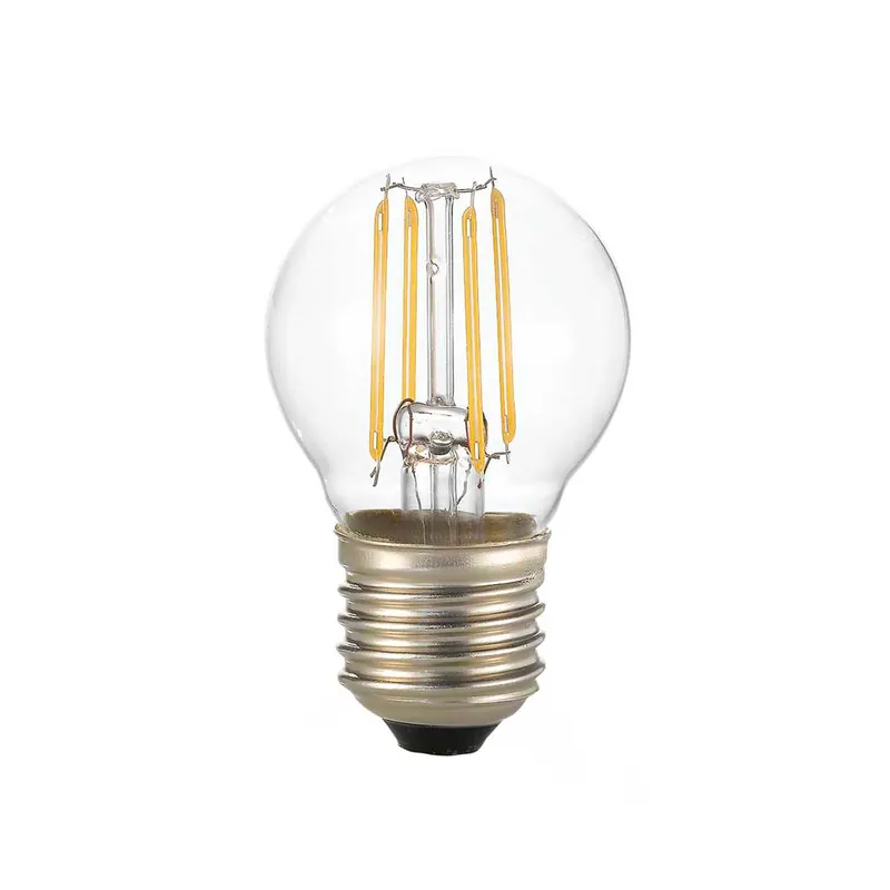 Set mit 10 LED-Filamentlampen E27 kleine Größe