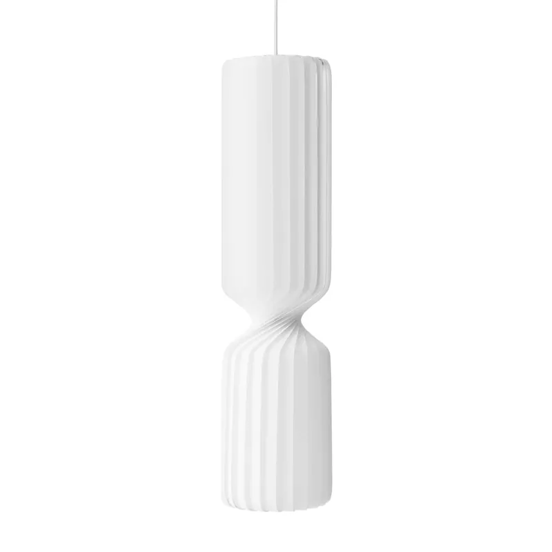 TR41 - Zylindrische Hängeleuchte aus Design-Papierlamellen