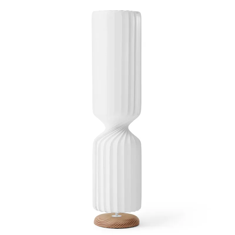 TR41 - Zylindrische Stehlampe aus Design-Papierlamellen