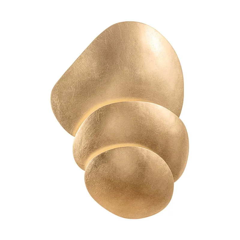 AKEMI - Wandlampe aus Metall in Muschelform