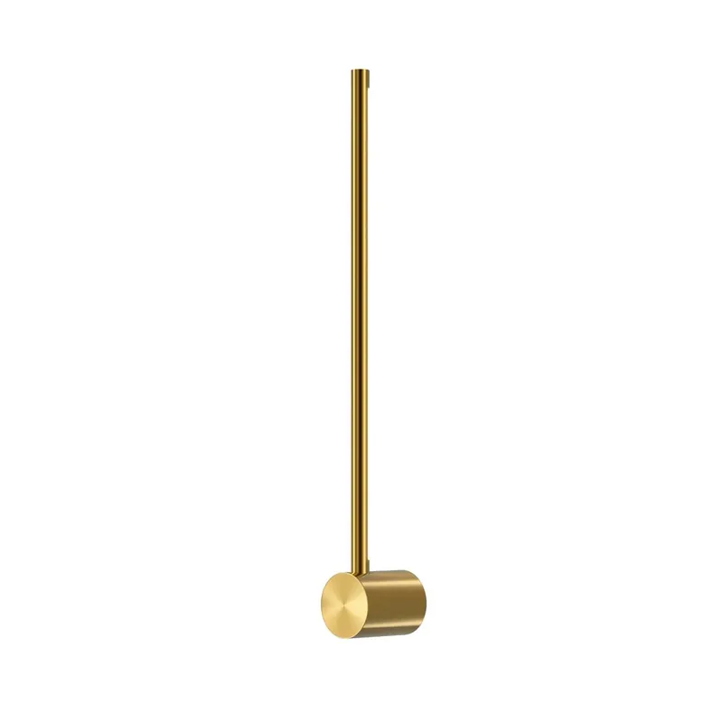 Light Stick - LED-Wandleuchte aus schwarzem oder goldenem Stahl für modernes Wohnzimmer