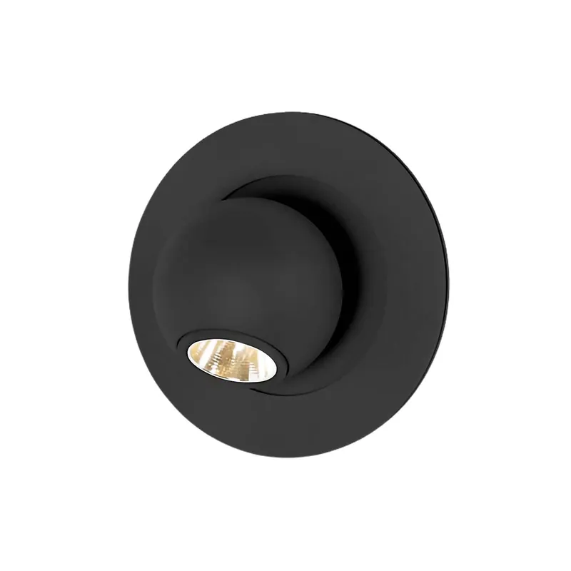 Compass - Wandlampe aus Stahl für modernes Wohnzimmer