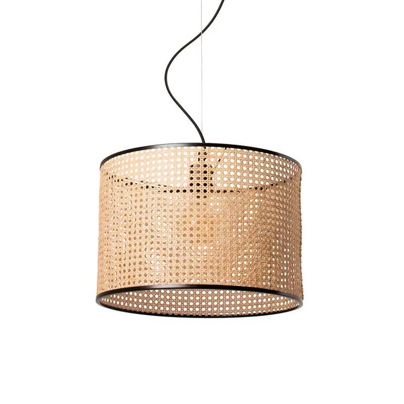 Mambo - Rattan-Hängeleuchte für modernes Esszimmer