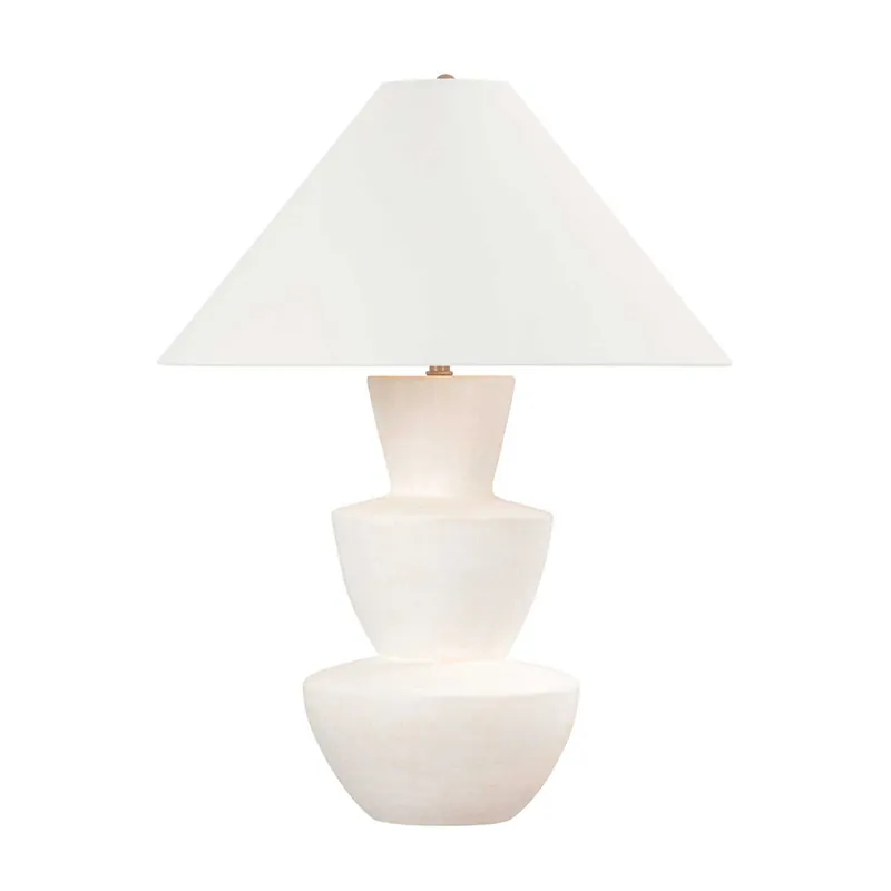 Kamas - Schicke Keramik-Tischlampe für Wohnzimmer