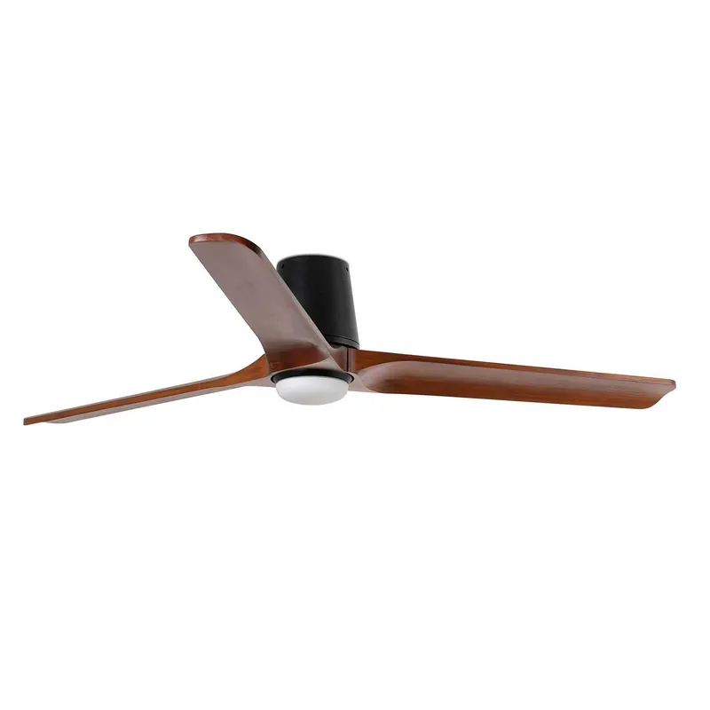 Heywood - Deckenventilator aus Holz mit Licht