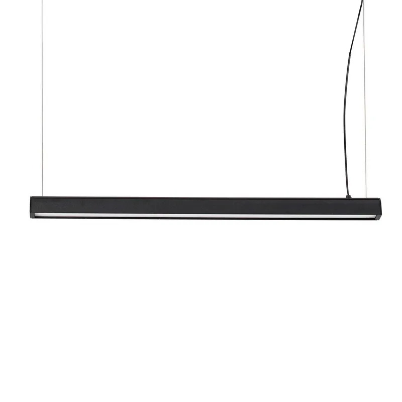Vico - Schwarze lineare LED-Hängeleuchte für moderne Küche