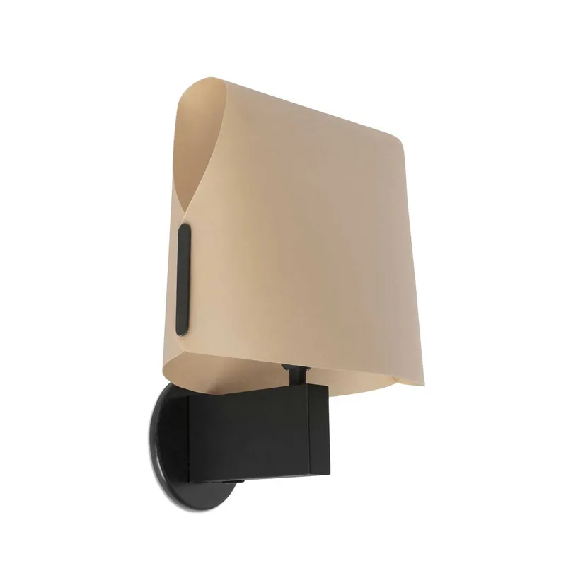 Luang - Papier-Wandlampe für Japandi-Wohnzimmer
