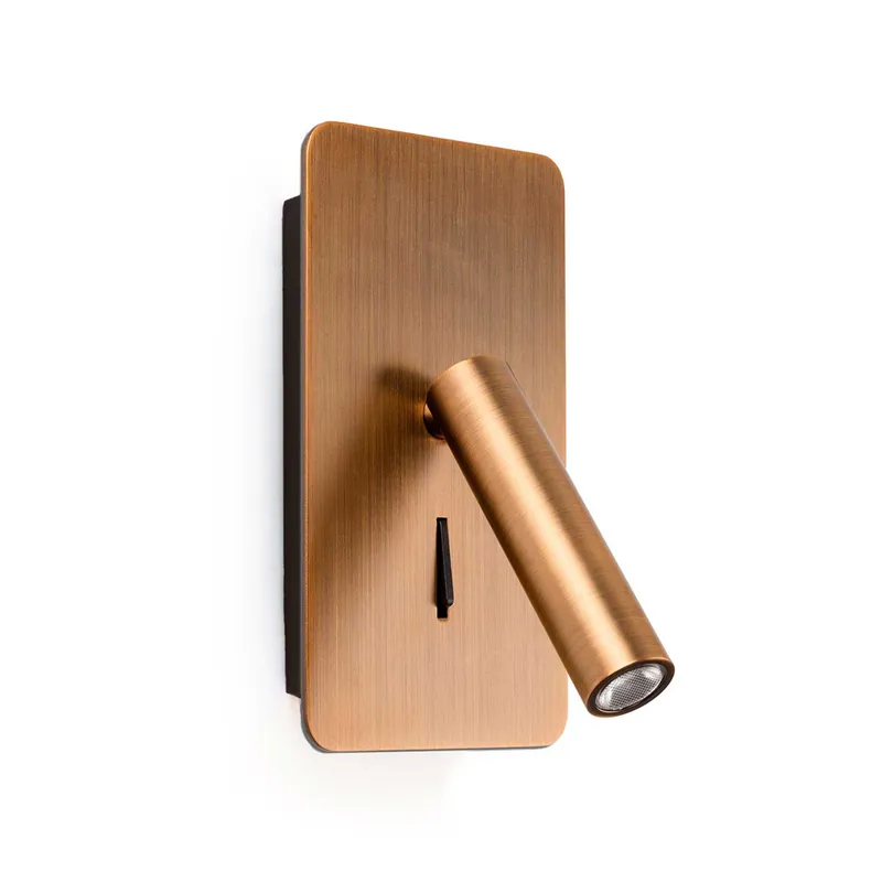 Suau - Wandleuchte Leselampe mit Schalter im minimalistischen Stil