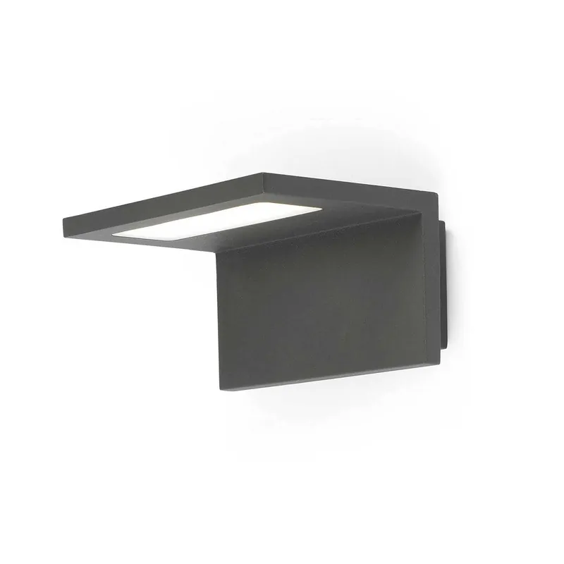 Ele - LED-Wandleuchte aus Stahl für moderne Hausfassaden