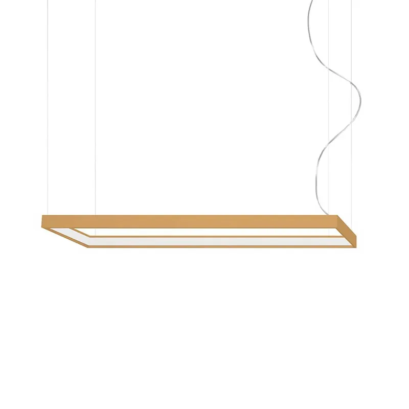 Pi - Suspension LED quadratisch Design für zeitgenössisches Haus