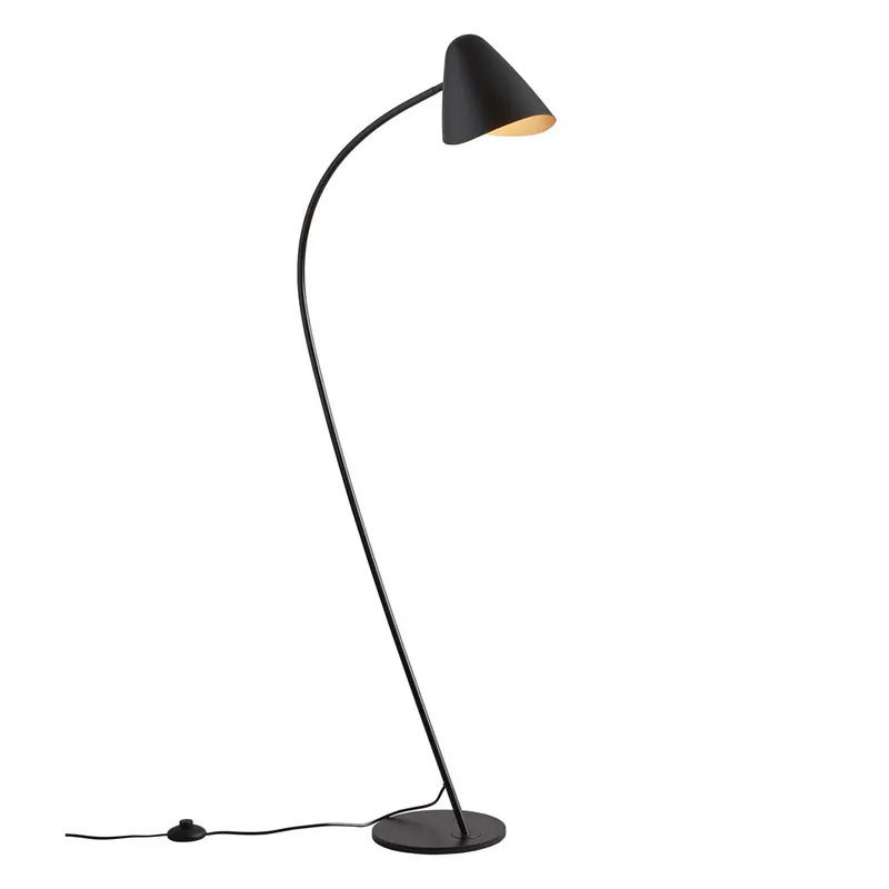 Organic - Stehlampe aus Stahl im Design für Wohnzimmer