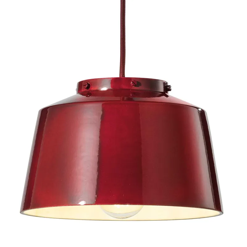 50's - Stahl-Hängeleuchte im Retro-Design für Küche