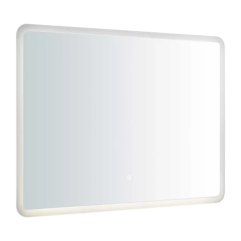 Dovina - Quadratischer LED-Badezimmerspiegel mit Touch-Taste