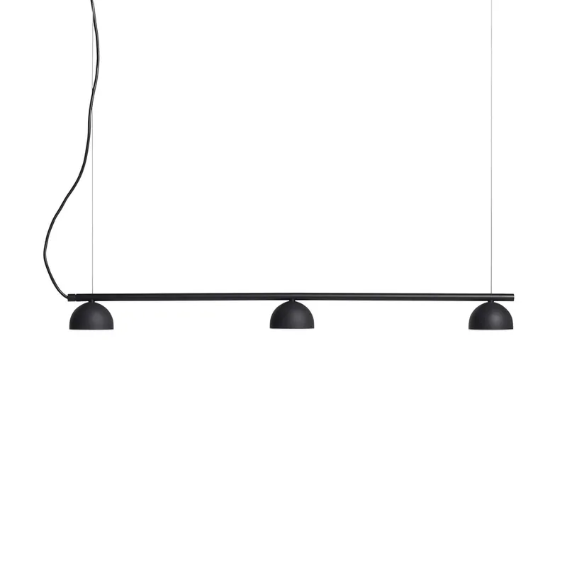 BLUSH Rail - Long minimalist and contemporary suspension light