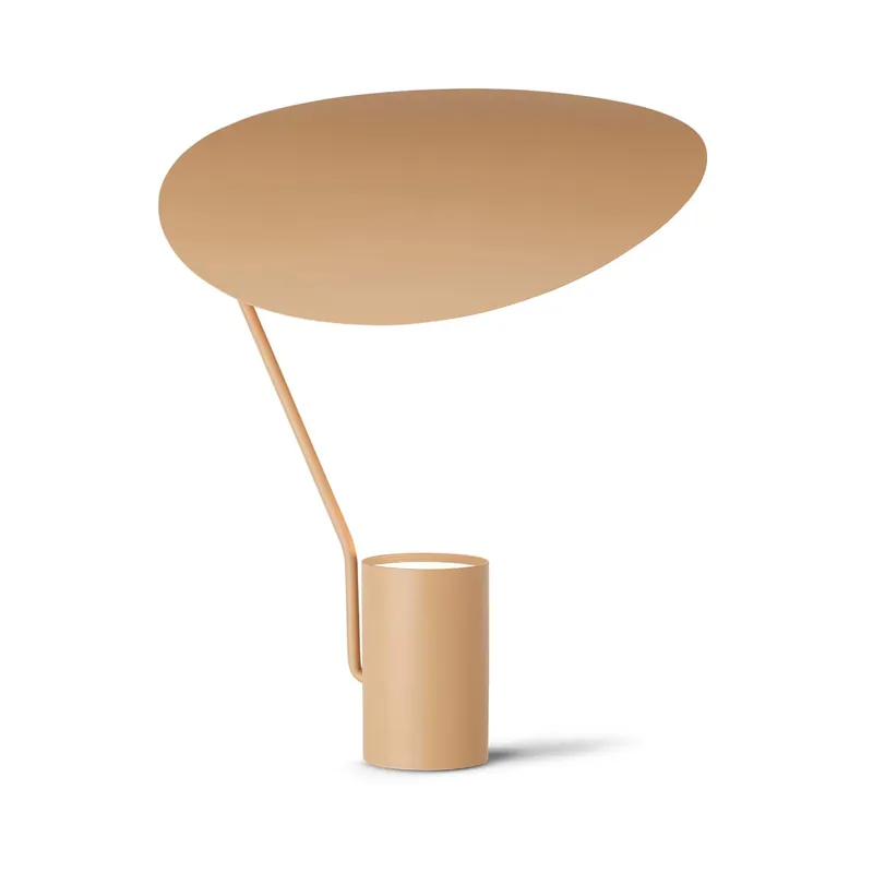 OMBRE - Dimmable table lamp, designer creation, black or salmon