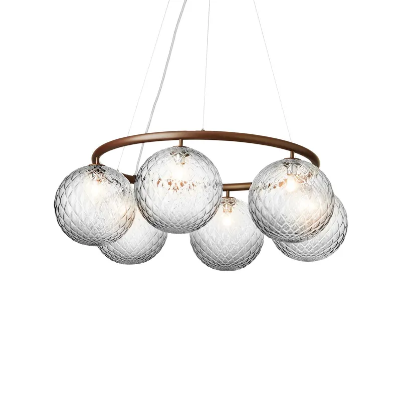 MIIRA Optic Circular - Premium elegant circular suspension for living room