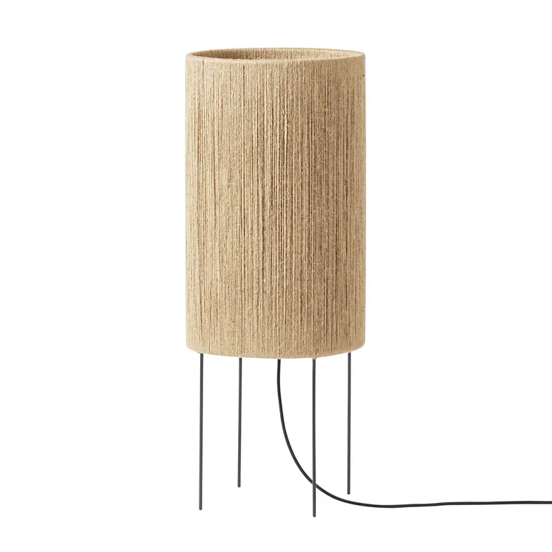 RO - Floor lamp in jute wire bohemian living room
