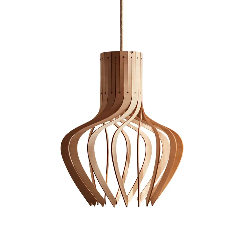 Kaputafunat - Handmade wooden design pendant light