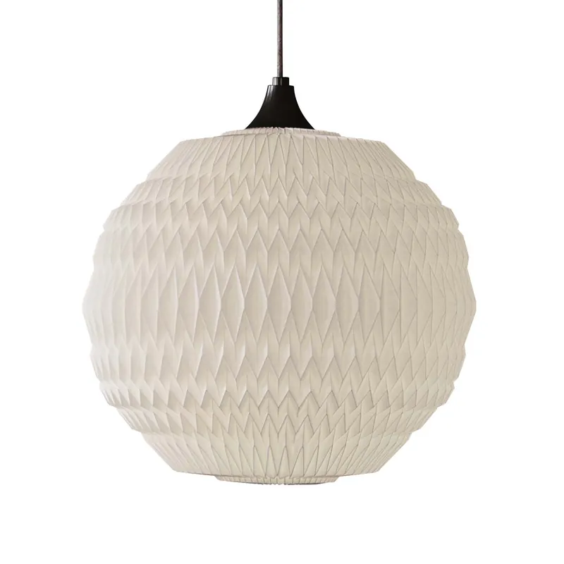 CALEO 3 - Handmade pleated paper pendant light
