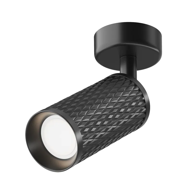 FOCUS DESIGN - Geometric textured wall spotlight