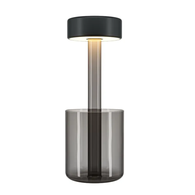 AI - Rechargeable portable lamp, integrated flower pot